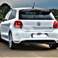VW Polo MK5 Car Rear Roof Spoiler 2009-2017 WRC Style Carbon Fibre
