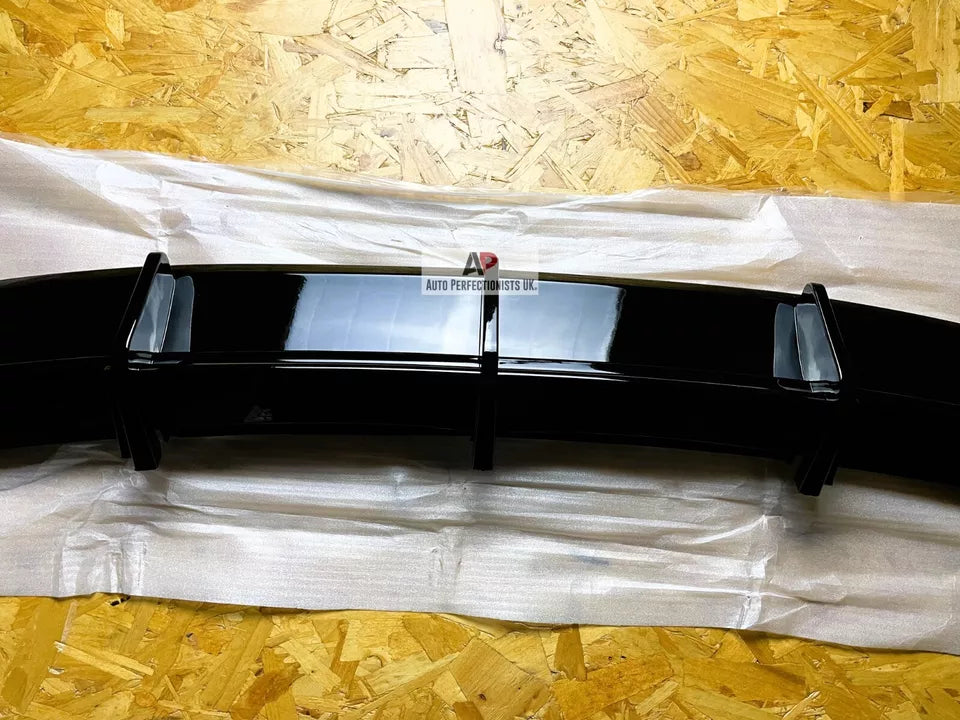 VW Polo MK5 6C Rear Valance Diffuser 2014-2017 GTI Style Gloss Black
