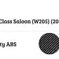 Mercedes C Class W205 Car Rear Spoiler 2014-2021 Carbon Fibre