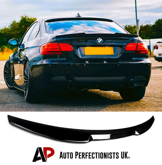 BMW 3 Series Coupe M3 Car Rear Spoiler 2004-2012 M4 Style Gloss Black