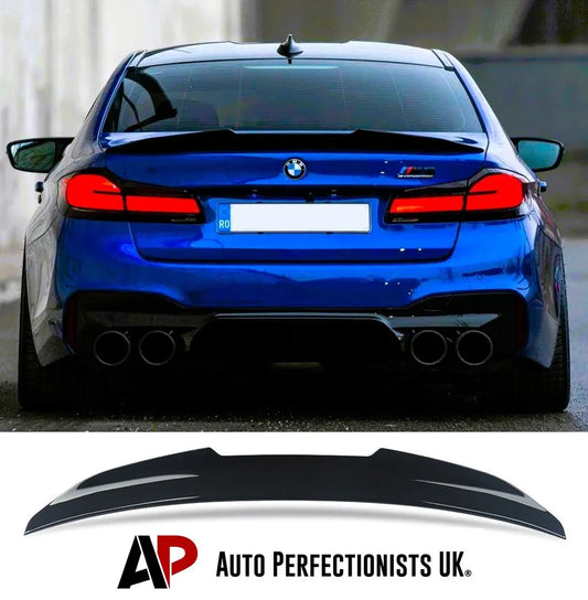 BMW 5 Series M5 G30 F90 Car Rear Spoiler 2016-2024 Gloss Black