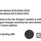 BMW 5 Series F10 F11 Front Splitter 2010-2017 Carbon Fibre