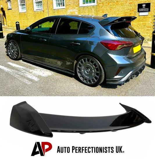 Ford Focus MK4 MK4.5Car Rear Roof Spoiler 2019-2022 Gloss Black
