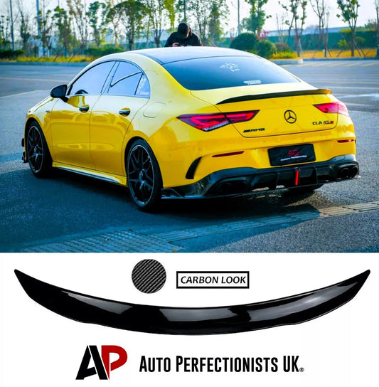 Mercedes CLA Class W118 C118 Car Rear Spoiler 2019-2024 Carbon Fibre