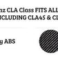 Mercedes CLA Class W118 C118 Car Rear Spoiler 2019-2024 Carbon Fibre