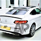 Mercedes C Class Coupe W205 Car Rear Spoiler 2014-2021 Carbon Fibre