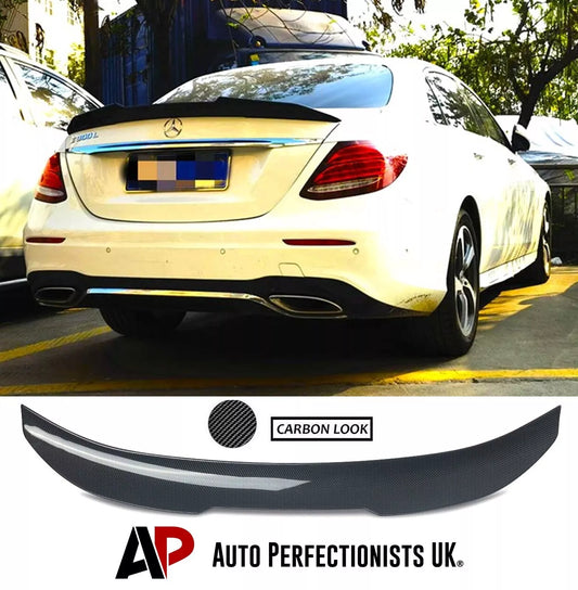 Mercedes E Class W213 Car Rear Spoiler 2020-2024 Carbon Fibre