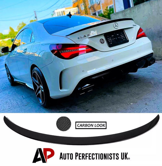 Mercedes CLA Class W117 C117 Car Rear Spoiler 2013-18 Carbon Fibre