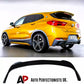 BMW X2 X2M Car Rear Roof Spoiler F39 M35i SUV 2018-2024 Gloss Black