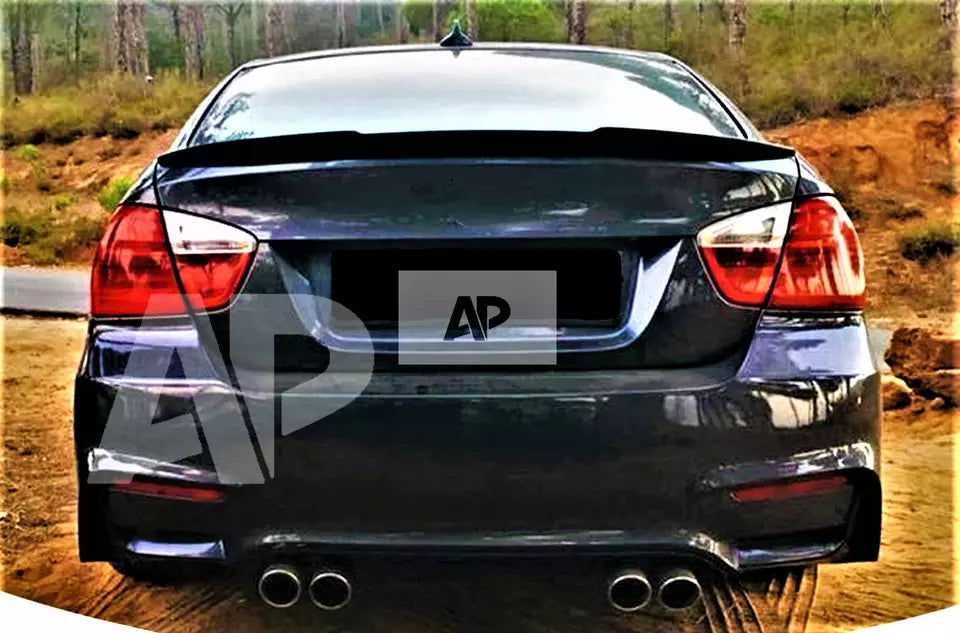 BMW 3 Series M3 E90 Car Rear Spoiler 2004-2012 M4 Style Carbon Fibre