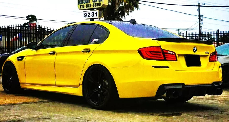 BMW 5 Series M5 F10 Car Rear Spoiler 2010-2017 M4 Style Carbon Fibre