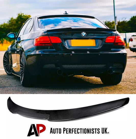 BMW 3 Series Coupe M3 Car Rear Spoiler 2004-12 M4 Style Carbon Fibre
