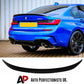 BMW 3 Series M3 G20 G80 Car Rear Spoiler 2018-2024 Gloss Black