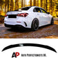 Mercedes A Class Saloon V177 AMG Car Rear Spoiler 2018-24 Gloss Black