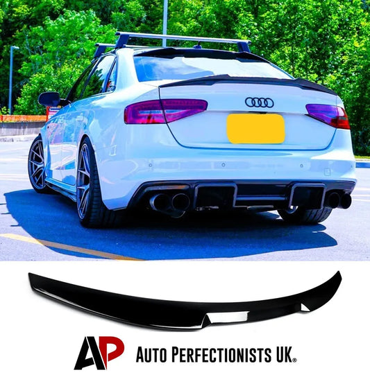 Audi A4 B8.5 Car Rear Spoiler 2012-2016 M4 Style Gloss Black