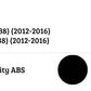 Audi A4 B8.5 Car Rear Spoiler 2012-2016 M4 Style Gloss Black