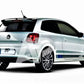 VW Polo MK5 Car Rear Roof Spoiler 2009-2017 WRC Style Gloss Black