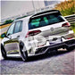 VW Golf MK7 MK7.5 Car Rear Roof Spoiler 2013-2020 Aspec Gloss Black