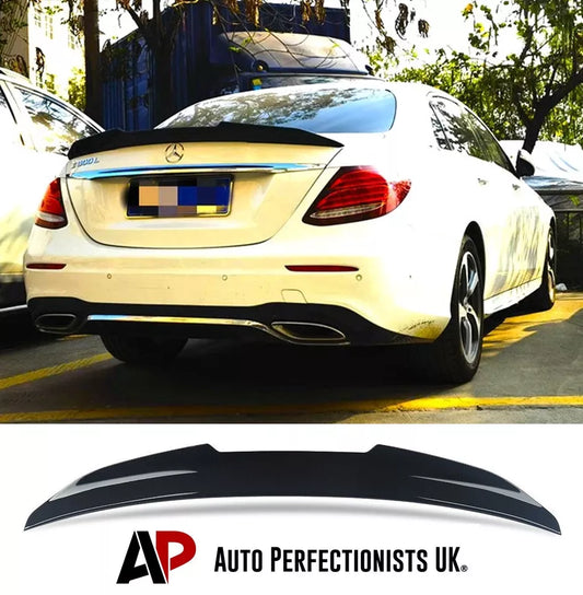 Mercedes E Class W213 Car Rear Spoiler 2020-2024 Gloss Black