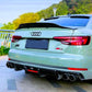 Audi A4 B9 Saloon Car Rear Spoiler 2016-2024 Gloss Black