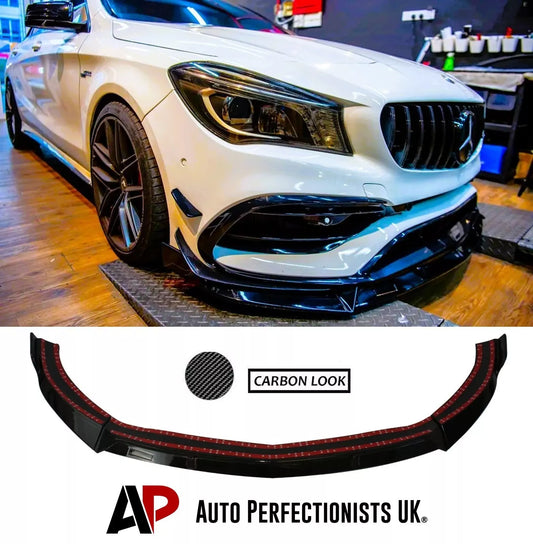 Mercedes CLA Class CLA45 W117 Front Splitter 2016-2019 Carbon Fibre