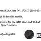 Mercedes CLA Class CLA45 W117 Front Splitter 2016-2019 Carbon Fibre