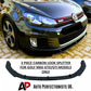 VW Golf MK6 GTD GTI Carbon Fibre Front Splitter 2008-2013 Carbon Fibre