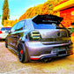 VW Polo MK5 Car Rear Roof Spoiler 2009-2017 Batman Style Carbon Fibre