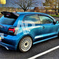 VW Polo MK5 Car Rear Roof Spoiler 2009-2017 Batman Style Carbon Fibre
