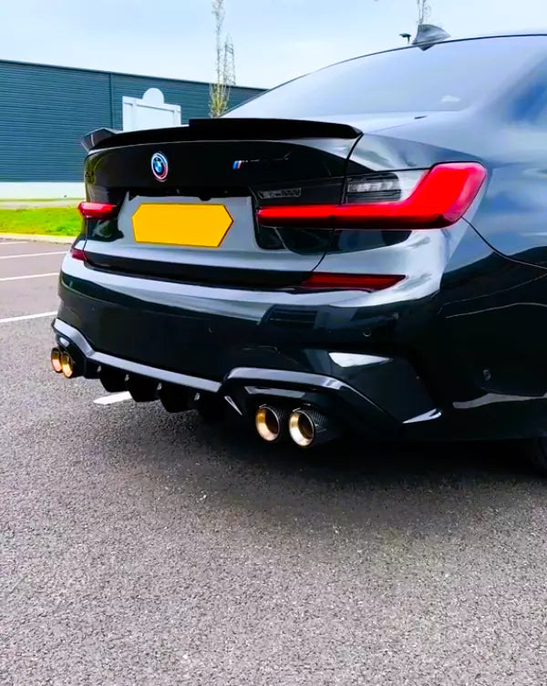 BMW 3 Series M3 G20 Car Rear Spoiler 2018-2024 M4 Style Carbon Fibre