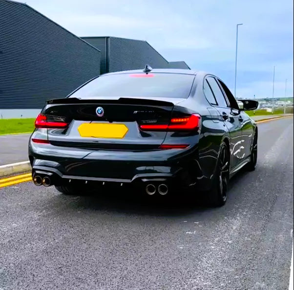 BMW 3 Series M3 G20 Car Rear Spoiler 2018-2024 M4 Style Carbon Fibre