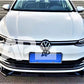 VW Golf MK8 GTI GTD R Line Front Splitter 2020-2024 Carbon Fibre