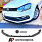 VW Volkswagen Polo MK5 Front Splitter 2009-2017 Carbon Fibre