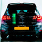 VW Golf MK6 GTD GTI R20 Car Rear Spoiler 2008-2013 Carbon Fibre