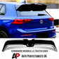 VW Golf MK8 Car Rear Roof Spoiler TSI TDI Gloss Black