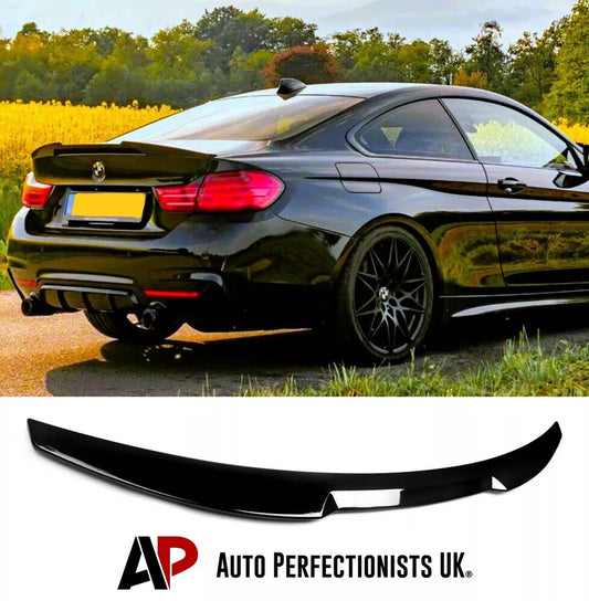 BMW 4 Series Coupe F32 Car Rear Spoiler 2013-2020 M4 Style Gloss Black