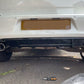 VW Golf GTI MK7 Rear Valance Diffuser 2013-2016 Carbon Fibre Pattern