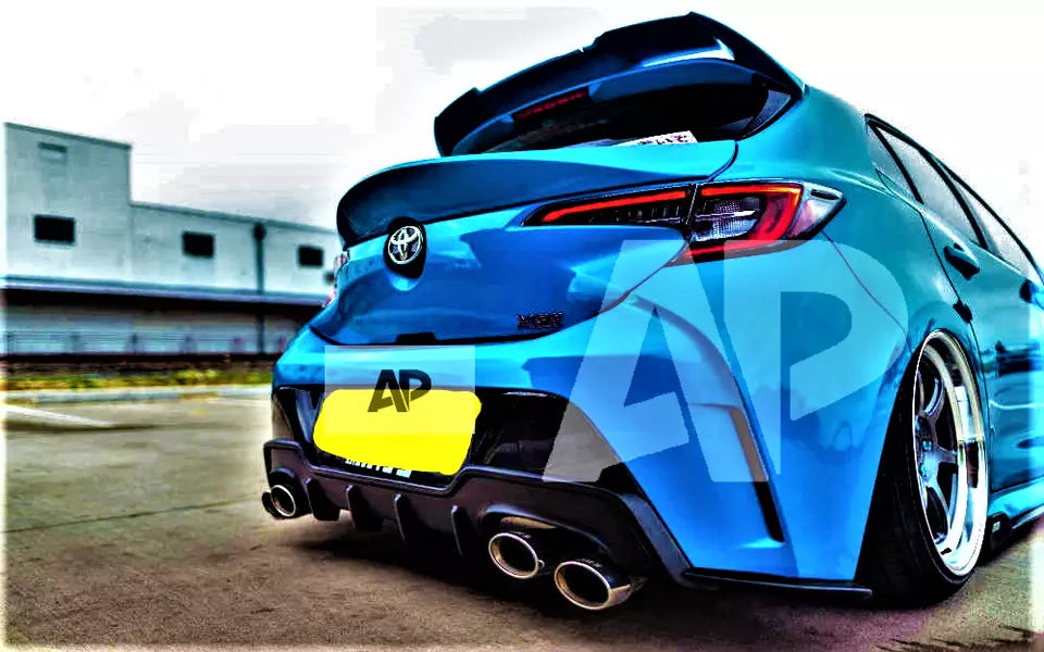 Toyota Corolla E210 E21 Car Rear Mid Spoiler 2018-2024 Gloss Black