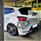SEAT Ibiza Car Rear Roof Spoiler 2017-2022 Cupra Look Carbon Fibre