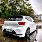 SEAT Ibiza Car Rear Roof Spoiler 2017-2022 Cupra Look Carbon Fibre