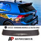 VW Golf MK8 Car Rear Roof Spoiler TSI TDI Osir Style Carbon Fibre
