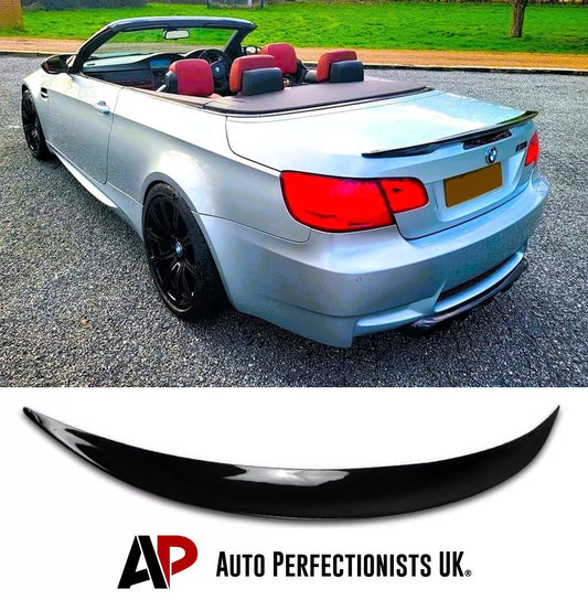 BMW 3 Series Convertible M3 E93 Car Rear Spoiler 2004-2012 Gloss Black