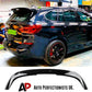 BMW X1 Car Rear Roof Spoiler F48 X1M 2015-2024 Gloss Black