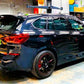 BMW X1 Car Rear Roof Spoiler F48 X1M 2015-2024 Gloss Black