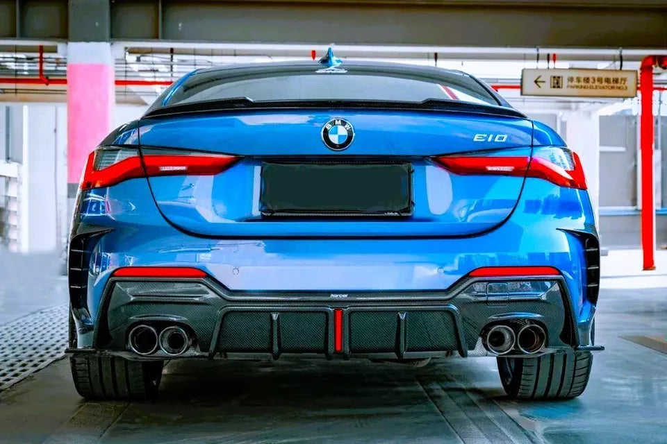 BMW 4 Series Coupe G22 Car Rear Spoiler 2020-24 M4 Style Carbon Fibre