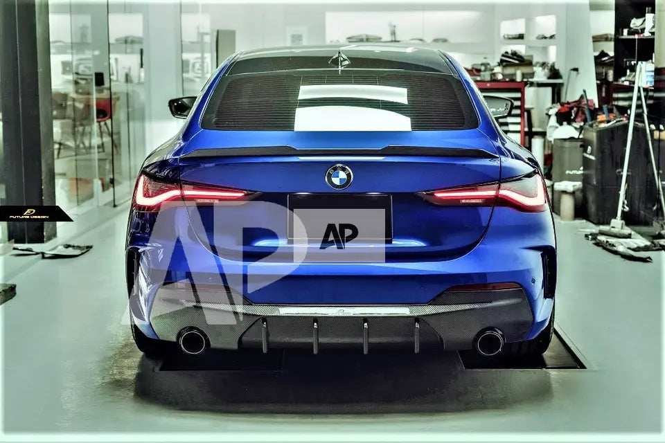 BMW 4 Series Coupe G22 Car Rear Spoiler 2020-24 M4 Style Carbon Fibre