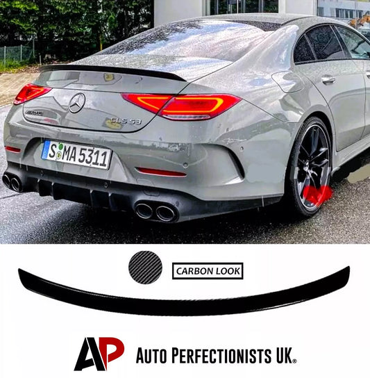 Mercedes CLS Class W257 C257 Car Rear Spoiler 2018-2024 Carbon Fibre
