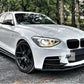 BMW 1 Series F20 F21 Front Splitter 2011-2015 Gloss Black