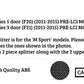 BMW 1 Series F20 F21 Front Splitter 2011-15 M Performance Carbon Fibre