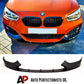 BMW 1 Series F20 F21 LCI Front Splitter 2015-2019 Gloss Black